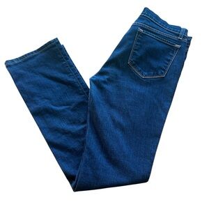 J Brand Women”s Dark Blue Straight Long  Leg Jeans Size 31